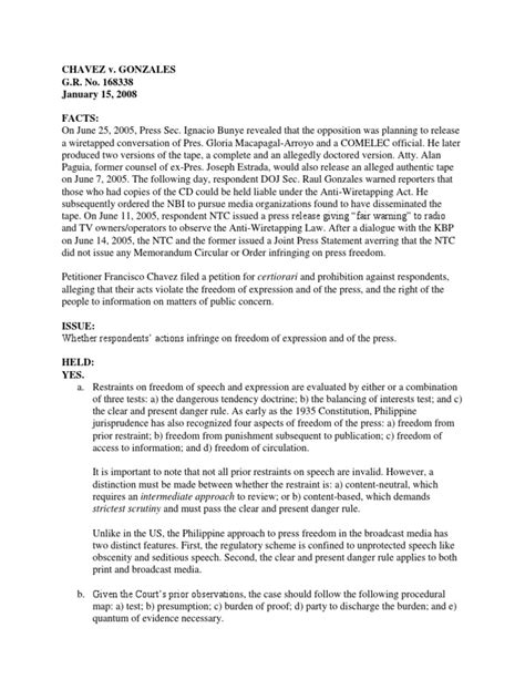 Chavez v. Gonzales (Digest) .